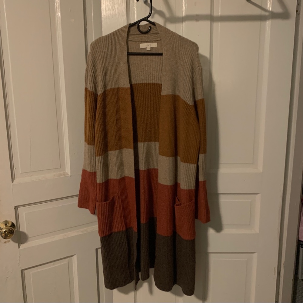 Loft long cardigan **5/$50 10/$80 ENTIRE CLOSET!!**